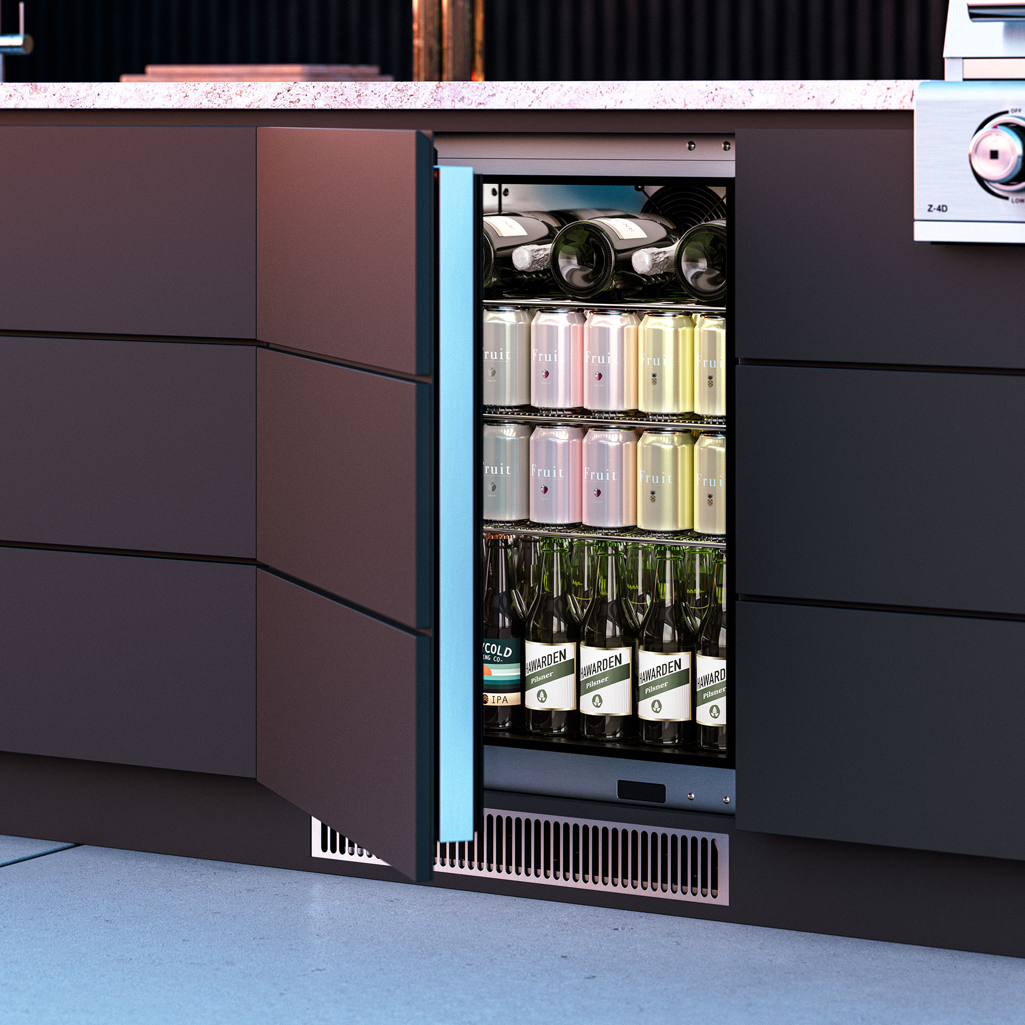 Blastcool outdoor fridges wine coolers